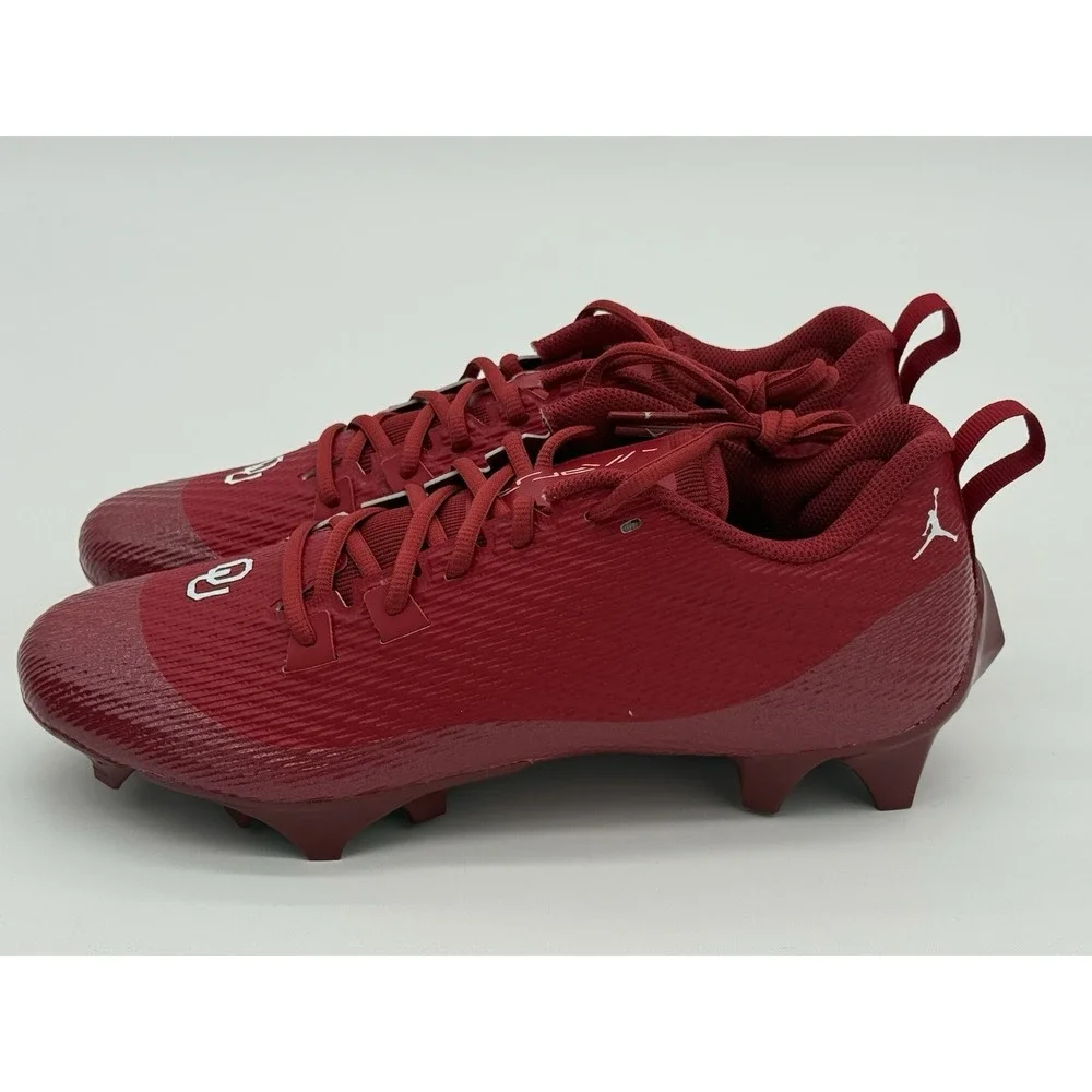 Size 10- Jordan Vapor Edge Speed 360 2 Oklahoma Sooners PE FJ5715-600 No Box Lid